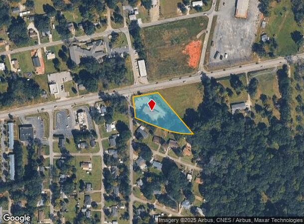 15 Randall St, Hartwell, GA Parcel Map