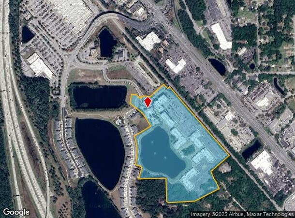  10598 Cordgrass Ln, Jacksonville, FL Parcel Map