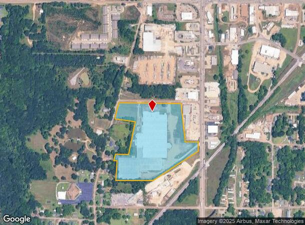  130 Tubb Ave, West Point, MS Parcel Map