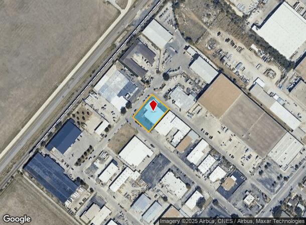  2103 Danbury St, San Antonio, TX Parcel Map