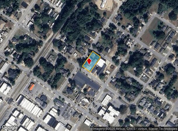 201 E Hill St, Benson, NC Parcel Map