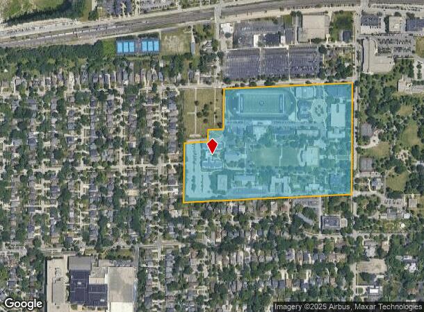  208 W Alexander Blvd, Elmhurst, IL Parcel Map