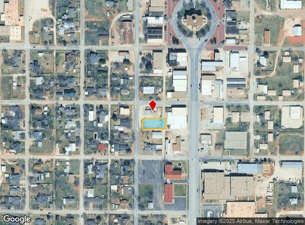 1301 Avenue K, Anson, TX Parcel Map