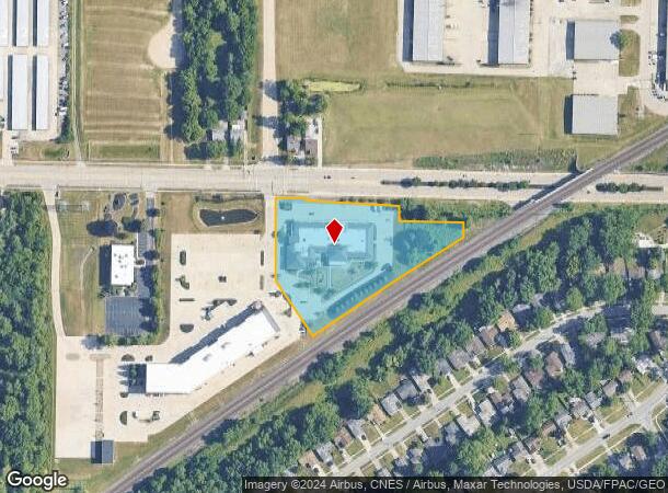  553 W Bagley Rd, Berea, OH Parcel Map