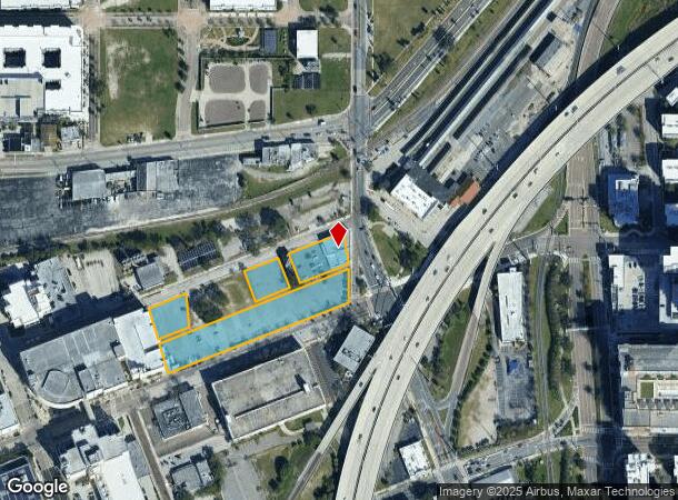  608 N Nebraska Ave, Tampa, FL Parcel Map