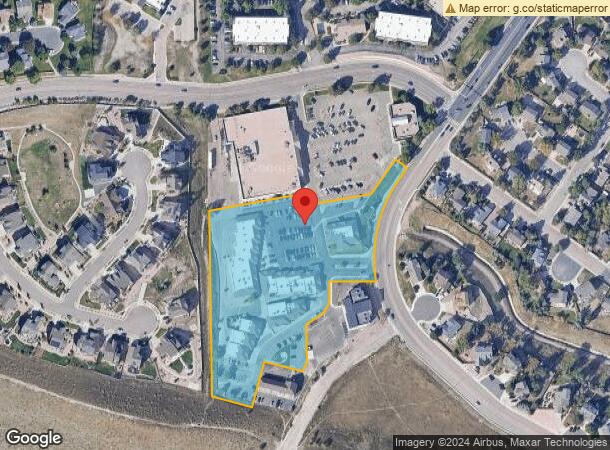  710 Village Center Dr, Colorado Springs, CO Parcel Map