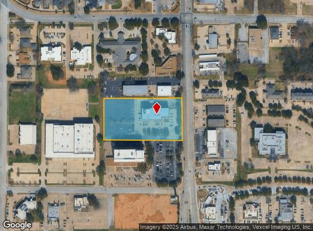 1903 Central Dr, Bedford, TX Parcel Map