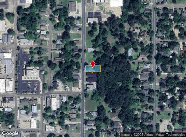  719 N Jefferson Ave, El Dorado, AR Parcel Map