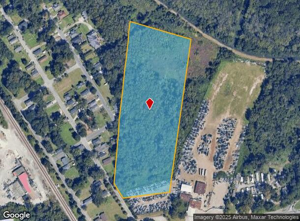  Pate St, Savannah, GA Parcel Map