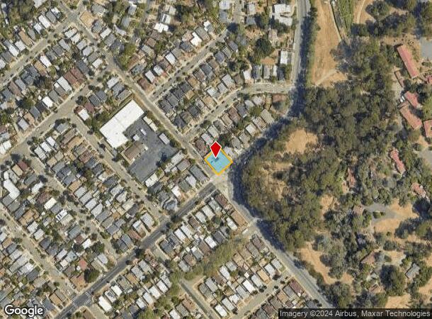  5470 Camden St, Oakland, CA Parcel Map