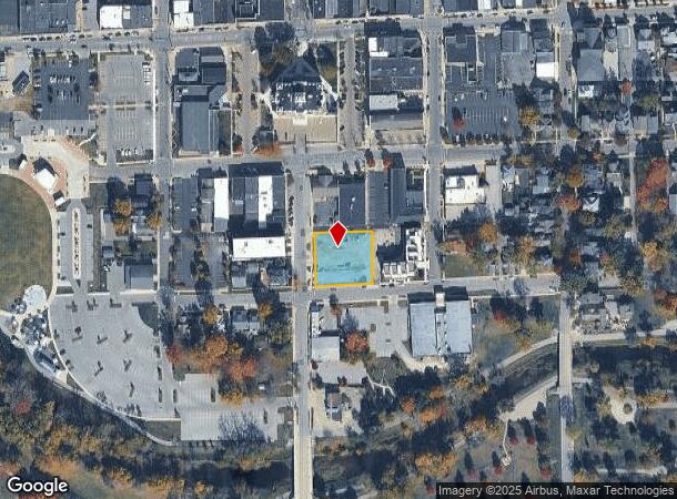  181 S Main St, Franklin, IN Parcel Map