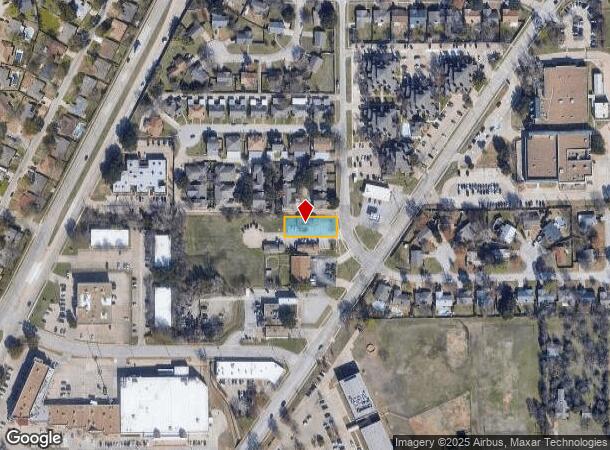  3808 Jason Dr, Arlington, TX Parcel Map
