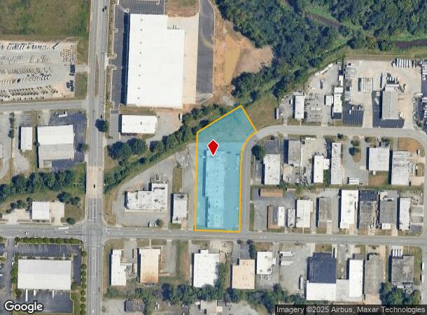  2906 Baltic Ave, Greensboro, NC Parcel Map