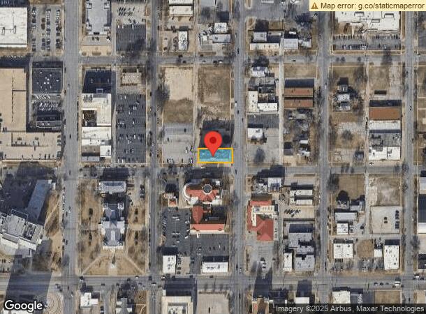  222 E Elm St, Wichita, KS Parcel Map