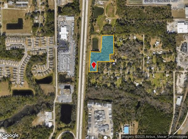  337 Franklin Ave, Jacksonville, FL Parcel Map