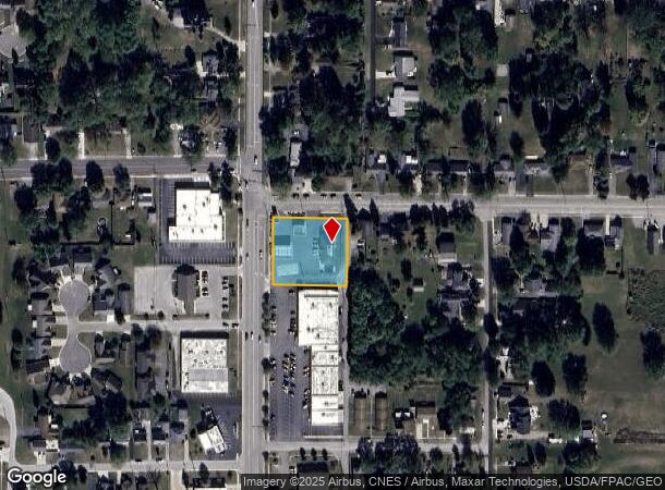 2727 N Main St, Findlay, OH Parcel Map