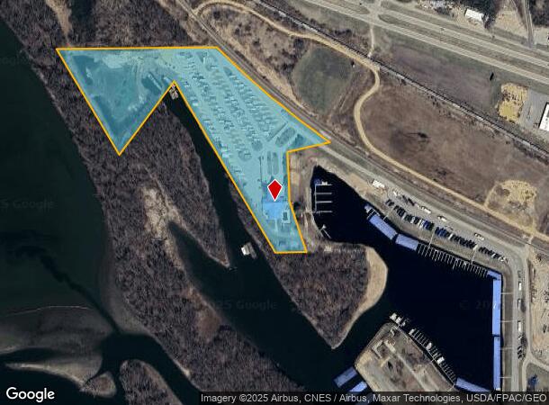 818 W Gill Rd, East Dubuque, IL Parcel Map