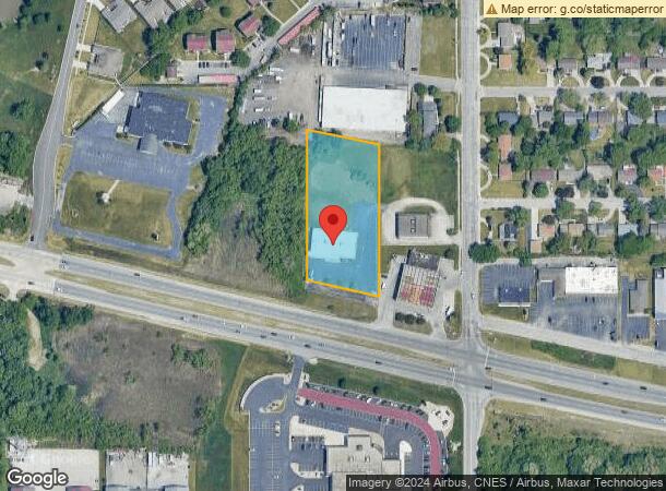  4000 W Lincoln Hwy, Merrillville, IN Parcel Map