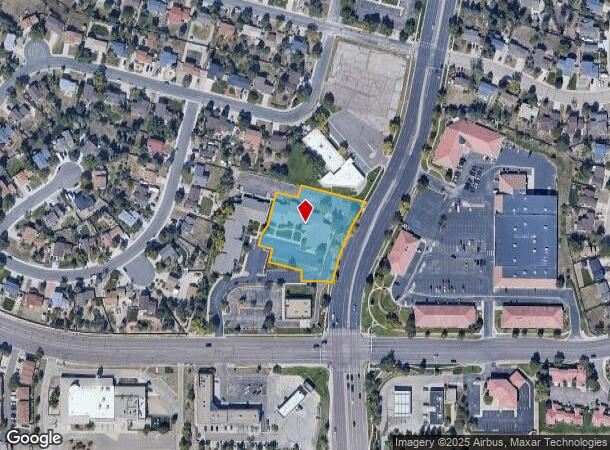  7608 N Union Blvd, Colorado Springs, CO Parcel Map