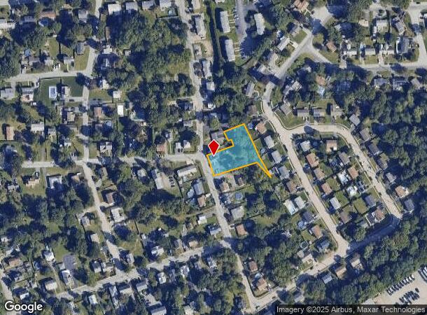22 Eastman St, Warwick, RI Parcel Map