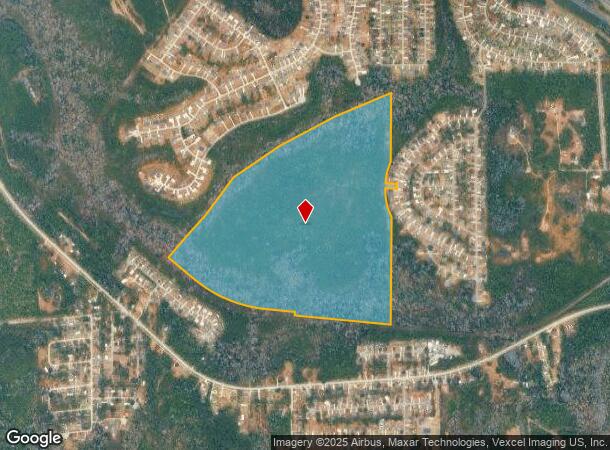 High Bridge Rd, Midway, FL Parcel Map