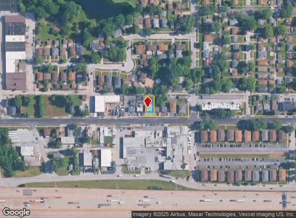  2940 Bernice Rd, Lansing, IL Parcel Map