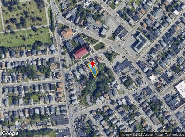  36 W Hunt St, Central Falls, RI Parcel Map