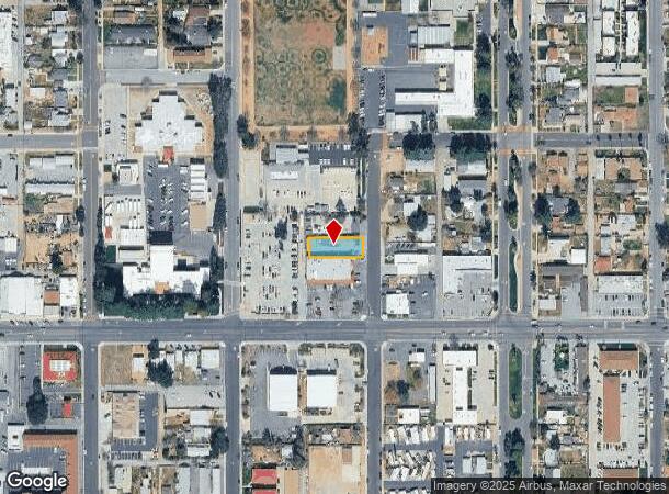 637 Maple Ave, Beaumont, CA Parcel Map