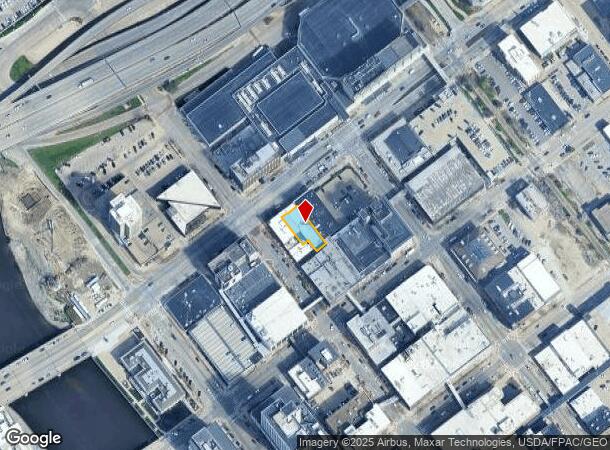 207 1St Ave Se, Cedar Rapids, IA Parcel Map