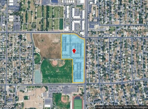 1125 N Peoria St, Aurora, CO Parcel Map