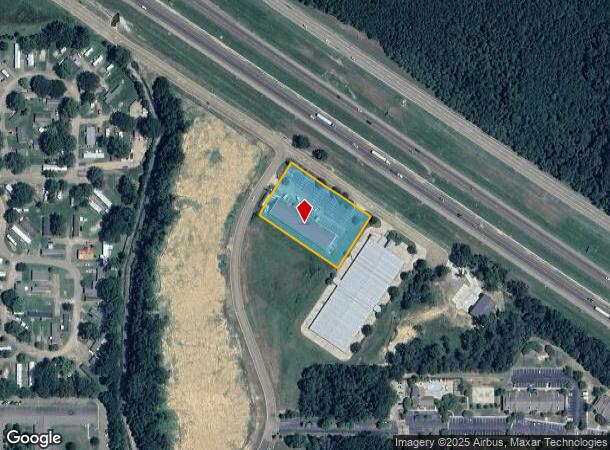 201 Johnston Pl, Clinton, MS Parcel Map