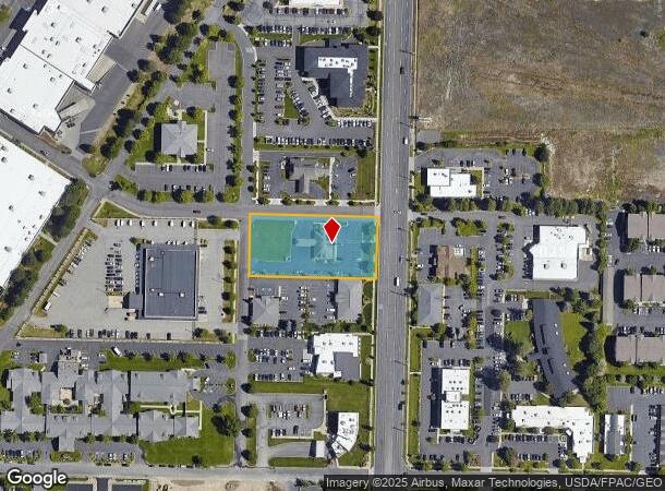 9727 N Nevada St, Spokane, WA Parcel Map