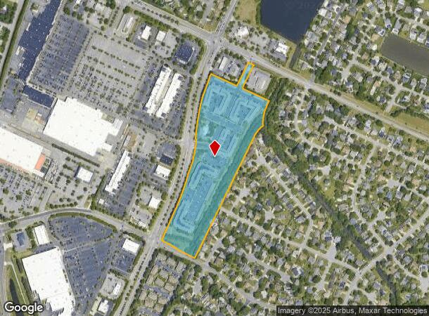  1029 Mill Crossing Dr, Virginia Beach, VA Parcel Map