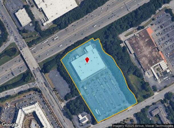 3825 Shackleford Rd, Duluth, GA Parcel Map