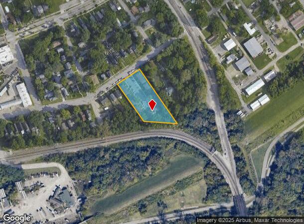  1612 Dewey St, New Albany, IN Parcel Map