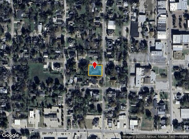 1401 Monroe St, Commerce, TX Parcel Map