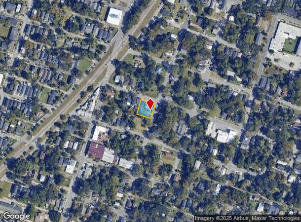  1703 Reynolds St, Savannah, GA Parcel Map