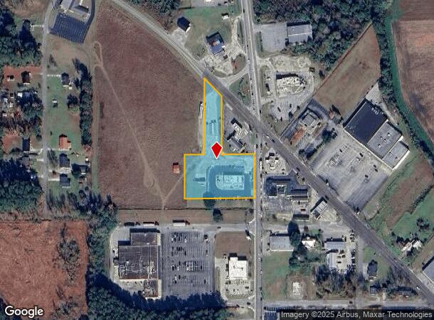  915 N Brown St, Chadbourn, NC Parcel Map