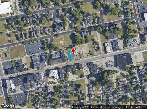  1005 W 3Rd St, Dayton, OH Parcel Map