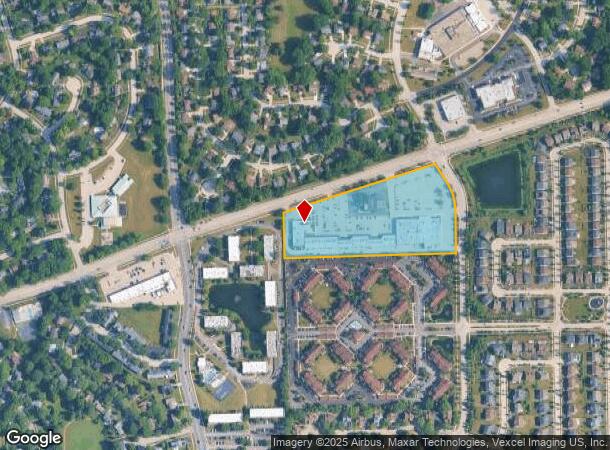  2705 Maple Ave, Lisle, IL Parcel Map