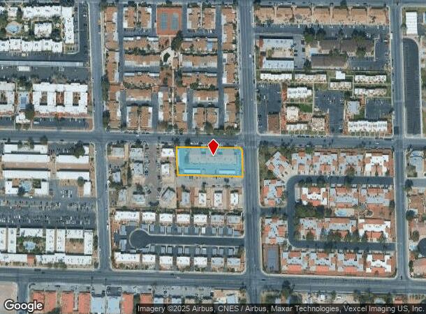  4409 Spencer St, Las Vegas, NV Parcel Map