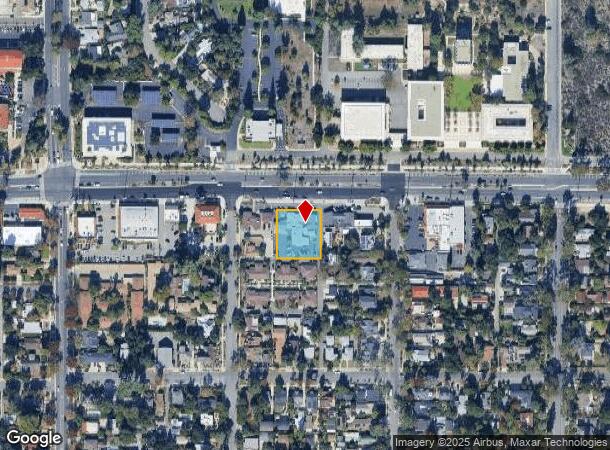  220 W Foothill Blvd, Claremont, CA Parcel Map