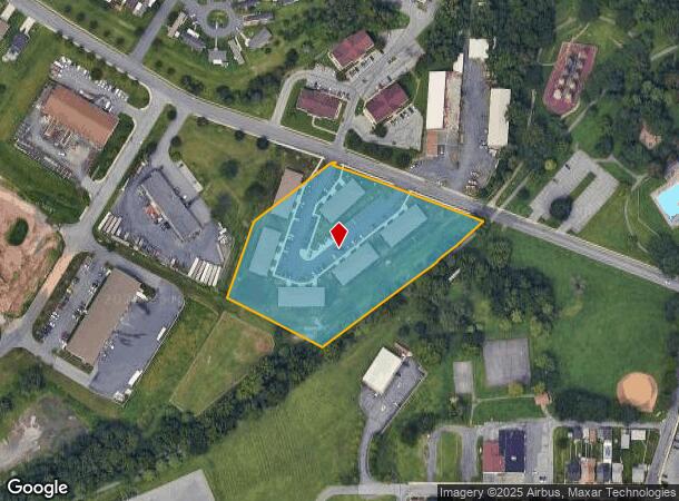250 N 2Nd St, Coplay, PA Parcel Map