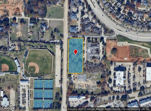  3800 Old Settlers Rd, Flower Mound, TX Parcel Map