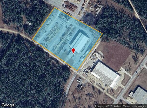  100 Airpark Dr, Dequincy, LA Parcel Map