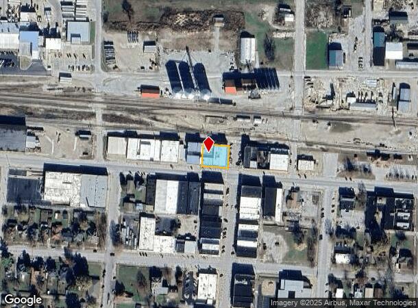 1 W Olive St, Aurora, MO Parcel Map