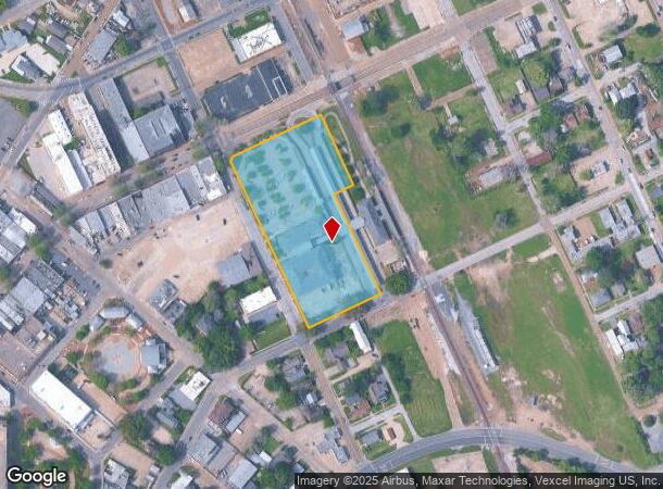 101 Jefferson St, Lafayette, LA Parcel Map