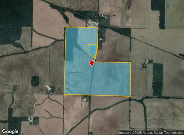  8646 S Arba Pike, Lynn, IN Parcel Map