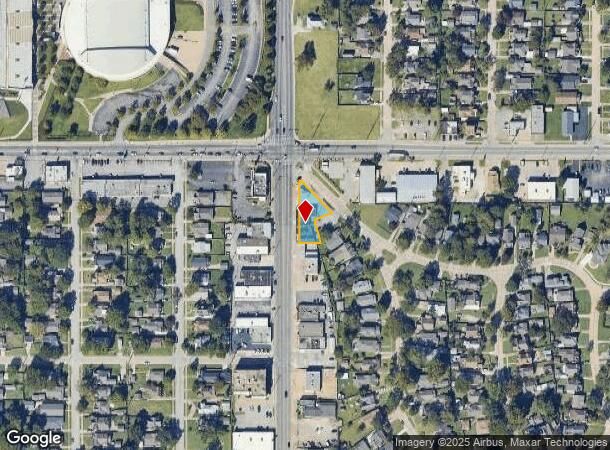  1113 S Harvard Ave, Tulsa, OK Parcel Map