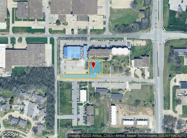  2620 Sw Fleur Dr, Des Moines, IA Parcel Map